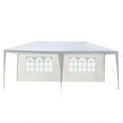 3 x 6m Four Sides Outdoor Canopy Rain-Proof Sunscreen Parking Shed Camping Tent Waterproof Wedding Party Awning